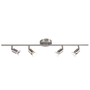 Bright Star Lighting - Four Satin and Polished Chrome Spotlight