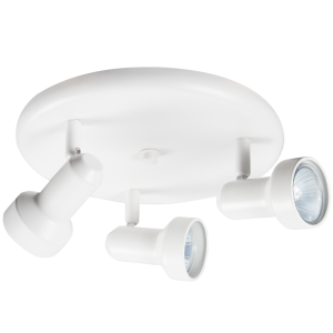 Bright Star Lighting - Triple Spotlight On Round Base