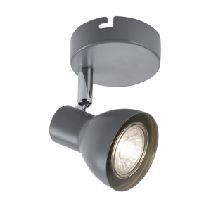 Bright Star Lighting - Grey Metal Spotlight - S