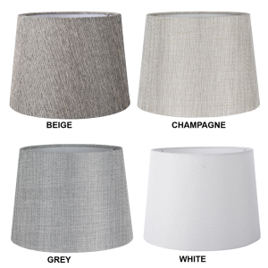 Bright Star Lighting - 230mm Fabric Shade For Table Lamp - Beige