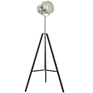 Bright Star Lighting - Floor Standing Lamp With Frosted Glass