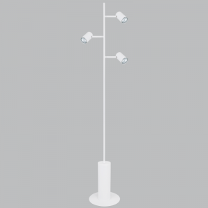 Bright Star Lighting - 3 Adjustable Head Standing Lamp - Jesspod Series - White