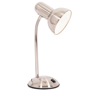 Bright Star Lighting - Metal Desk Lamp With Switch