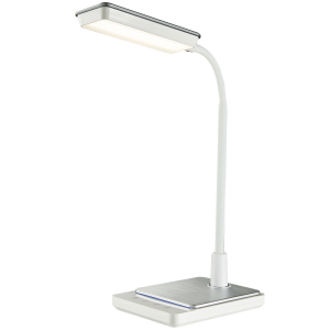 Bright Star Lighting - 8 Watt LED Table Lamp with Touch Sensor Switch - White
