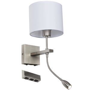 Bright Star Lighting - Simple USB Wall Bracket with Light