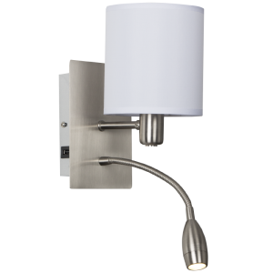Bright Star Lighting - USB Wall Bracket with Light