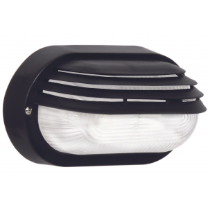 Bright Star Lighting - Outdoor Oval PVC Bulkhead - Black