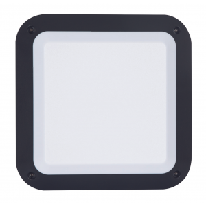 Bright Star Lighting - Outdoor Square PVC Bulkhead - Black