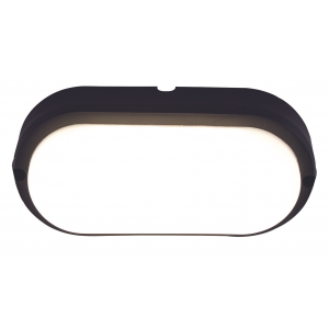 Bright Star Lighting - 8 Watt LED Oval PVC Bulkhead Polycarbonate Cover