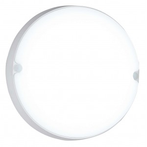 Bright Star Lighting - 9 Watt LED Warm White Bulk Head With Round Polypropylene Cover - White