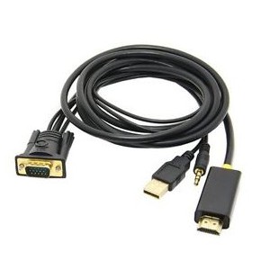 VGA(M)+Audio To HDIM(M) Conveter