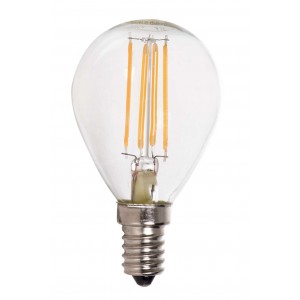 Bright Star Lighting - 4-5 Watt E14 LED Fillament G45 Golf Ball Dimmable Bulb - 4000k