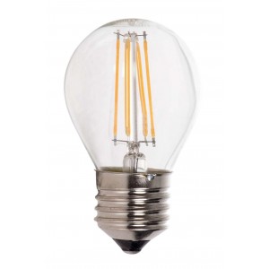 Bright Star Lighting - 4-5 Watt E27 LED Fillament G45 Golf Ball Dimmable Bulb - 3000k