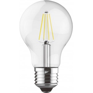 Bright Star Lighting - 8 Watt E27 LED Fillament A60 Dimmable Bulb - 4000k