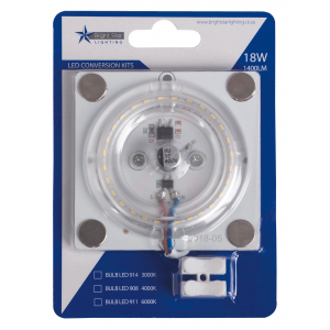 Bright Star Lighting - 18 Watt LED Conversion Kit in 6000k - GeeWiz
