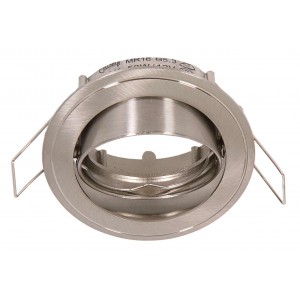 Bright Star Lighting - Tilt Aluminium Downlighter C/O:73mm - Satin Chrome