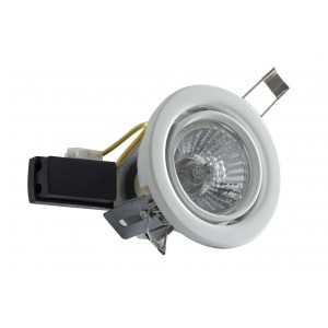 Bright Star Lighting - Tilt Down lighter with Lamp Holder C/O:70mm - White