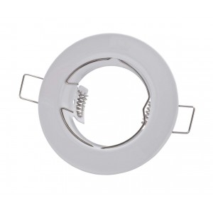 Bright Star Lighting - Straight Pressed Metal Down lighter Without Lamp holder C/O:51mm - White