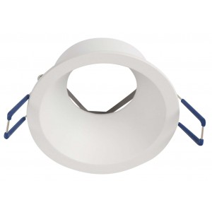 Bright Star Lighting - Round Straight Die Cast Down lighter Without Lamp holder C/O:70mm - White