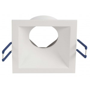 Bright Star Lighting - Square Straight Die Cast Downlighter Without Lamp holder C/O:70mm - White