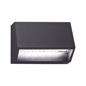 Bright Star Lighting - 1.5 Watt LED Footlight with ABS Base &amp; PC Cover - Black