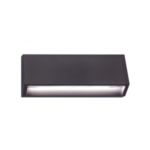Bright Star Lighting - Down Facing 3W LED Footlight ABS Base &amp; PC Cover - Black