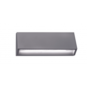 Bright Star Lighting - Down Facing 3W LED Footlight ABS Base &amp; PC Cover - Silver