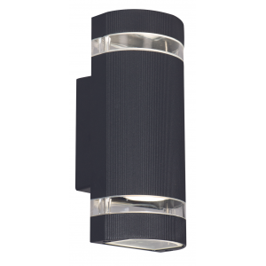 Bright Star Lighting - Die Cast Aluminium Up &amp; Down Facing Wall Bracket - Black