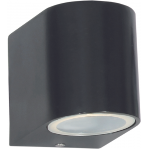 Bright Star Lighting - Wall Bracket With Down Facing Tempered Glass - Black