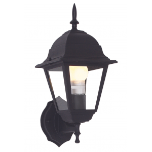Bright Star Lighting - Up Facing Die Cast Aluminium Lantern - Black