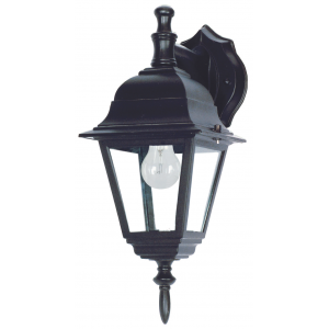 Bright Star Lighting - Down Facing Die Cast Aluminium Lantern - Black