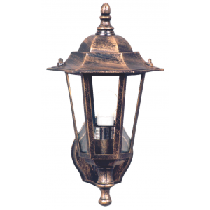 Bright Star Lighting - Up Facing Die Cast Aluminium Lantern - Gold