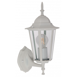 Bright Star Lighting - Up Facing Die Cast Aluminium Lantern - White
