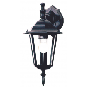 Bright Star Lighting - Down Facing Die Cast Aluminium Lantern - Black