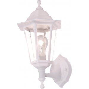Bright Star Lighting - Outdoor 6 Panel Up Facing PVC Lantern - White