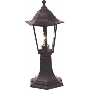 Bright Star Lighting - 6 Panel Polypropylene Lantern - Black