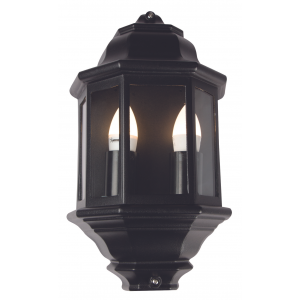 Bright Star Lighting - 5 Panel Die Cast Aluminium Lantern - Black