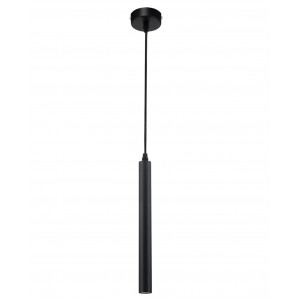 Bright Star Lighting - Flute Shaped Aluminium LED Pendant - Black