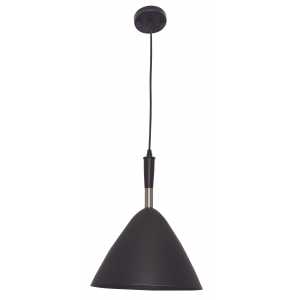 Bright Star Lighting - Metal Pendant in Variety of Colours - Black