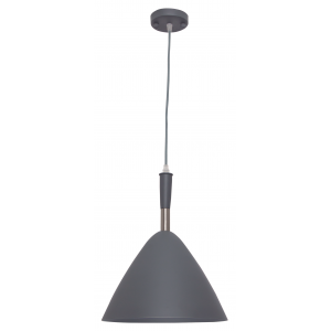 Bright Star Lighting - Metal Pendant in Variety of Colours - Grey