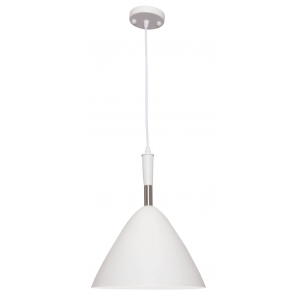 Bright Star Lighting - Metal Pendant in Variety of Colours - White