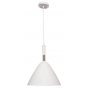 Bright Star Lighting - Metal Pendant in Variety of Colours - White