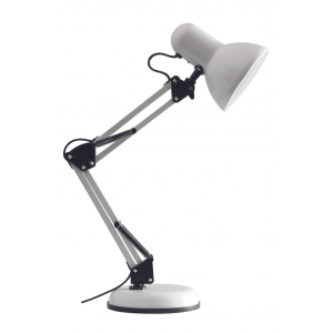 Bright Star Lighting - Table Lamp with Adjustable Arms and Movable Head - White