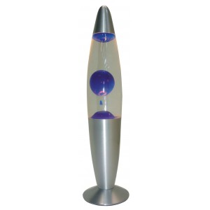 Bright Star Lighting - Lava Lamp - Blue &amp; Clear