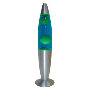 Bright Star Lighting - Lava Lamp - Yellow &amp; Blue