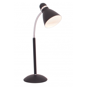 Bright Star Lighting - Metal Desk Lamp With Flexi Arm - Black