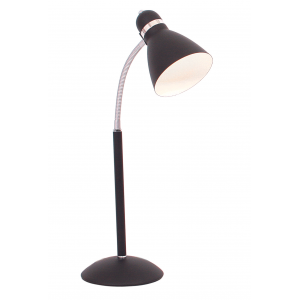 Bright Star Lighting - Metal Desk Lamp With Flexi Arm - Black
