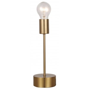 Bright Star Lighting - Metal Bedside Lamps In Variety Of Colours - Satin Brass