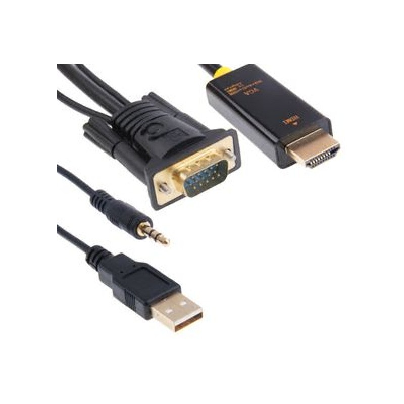 VGA(M)+Audio To HDIM(M) Conveter