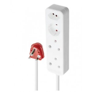 Switched High Surge 4 Way Multiplug  3M 1140 Joules